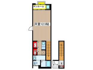 カルム応仁の物件間取画像